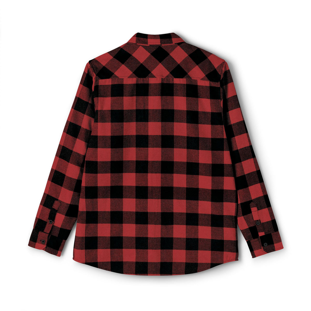 Black & White Buffalo Plaid Flannel Shirt