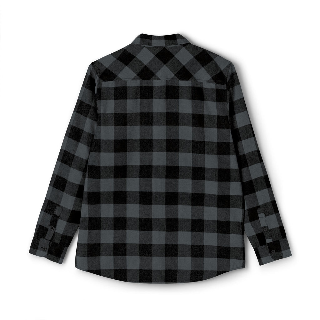 Black & White Buffalo Plaid Flannel Shirt